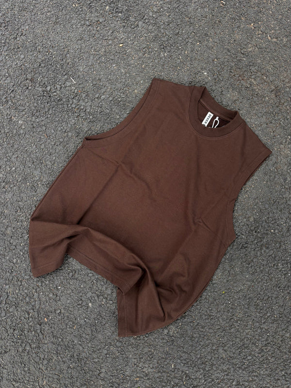Brown vest